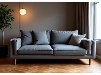 Modernes Sofa in einem Wohnzimmer